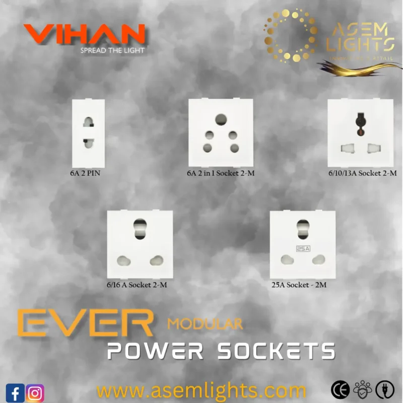 vihan modular sockets