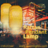 Rattan pendant light in nepal