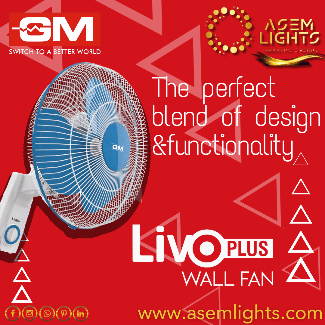 Read more about the article #1 Powerful Cooling: GM Livo Plus Wall & Stand Fans in Nepal