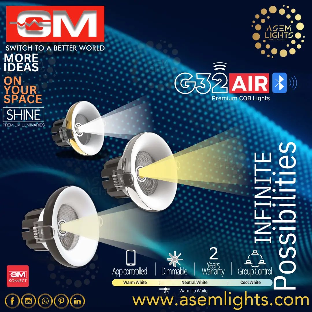 smart dimmable cob downlight in nepal