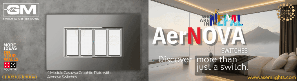 GM modular switches in nepal