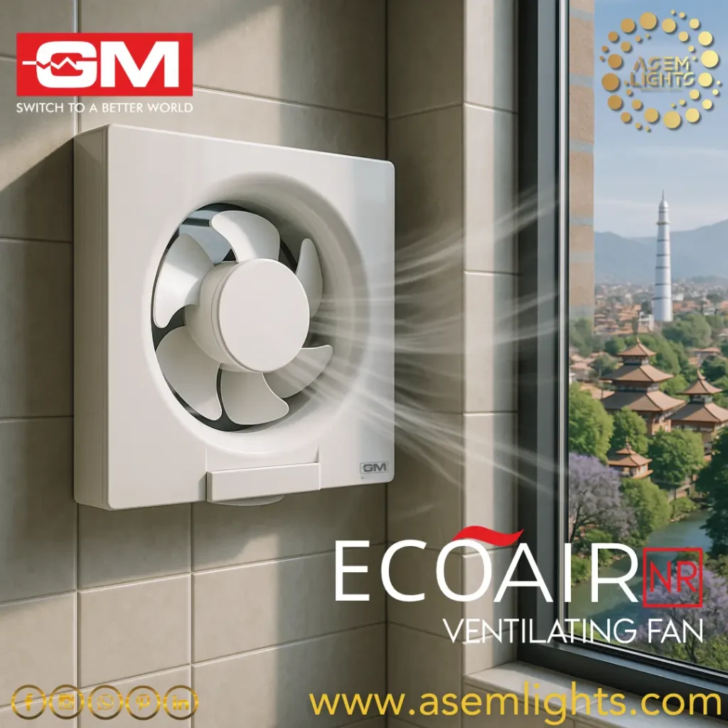 square exhaust fan in nepal