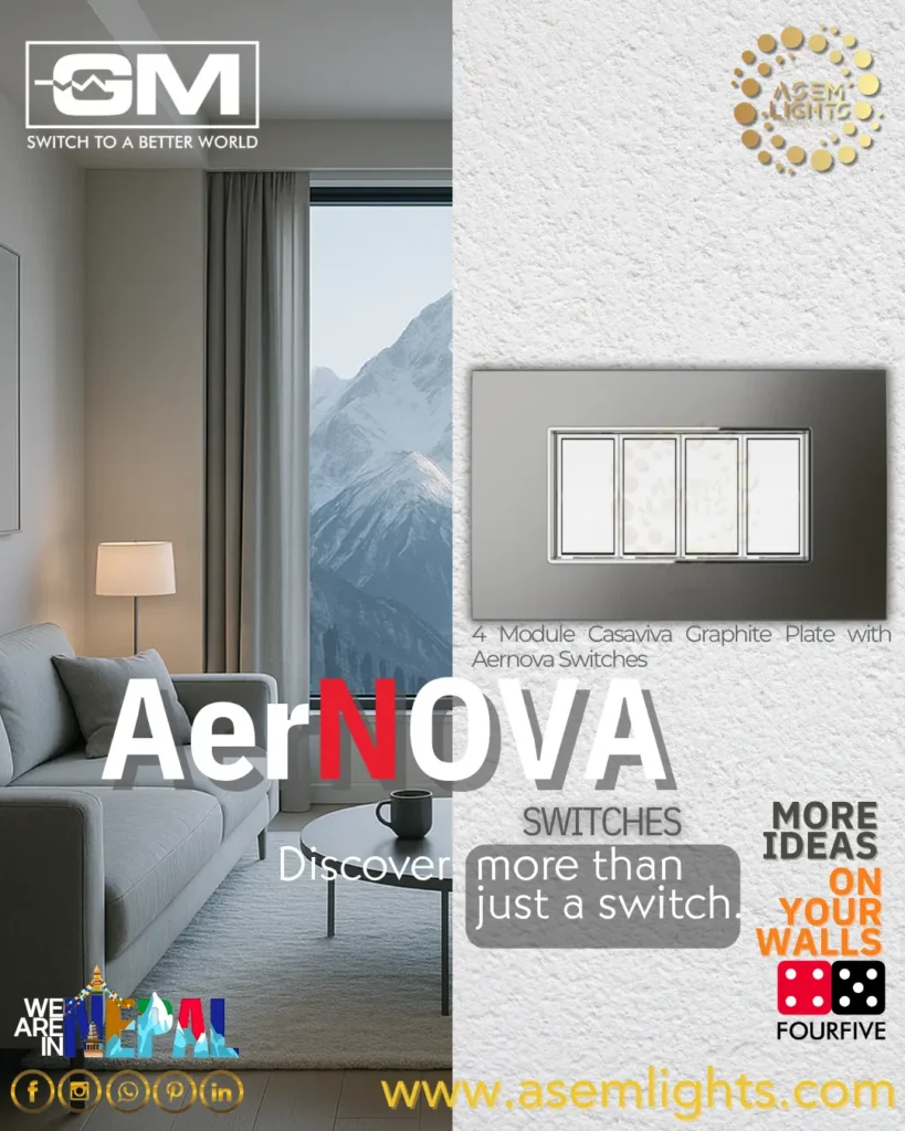 modular switch price in nepal