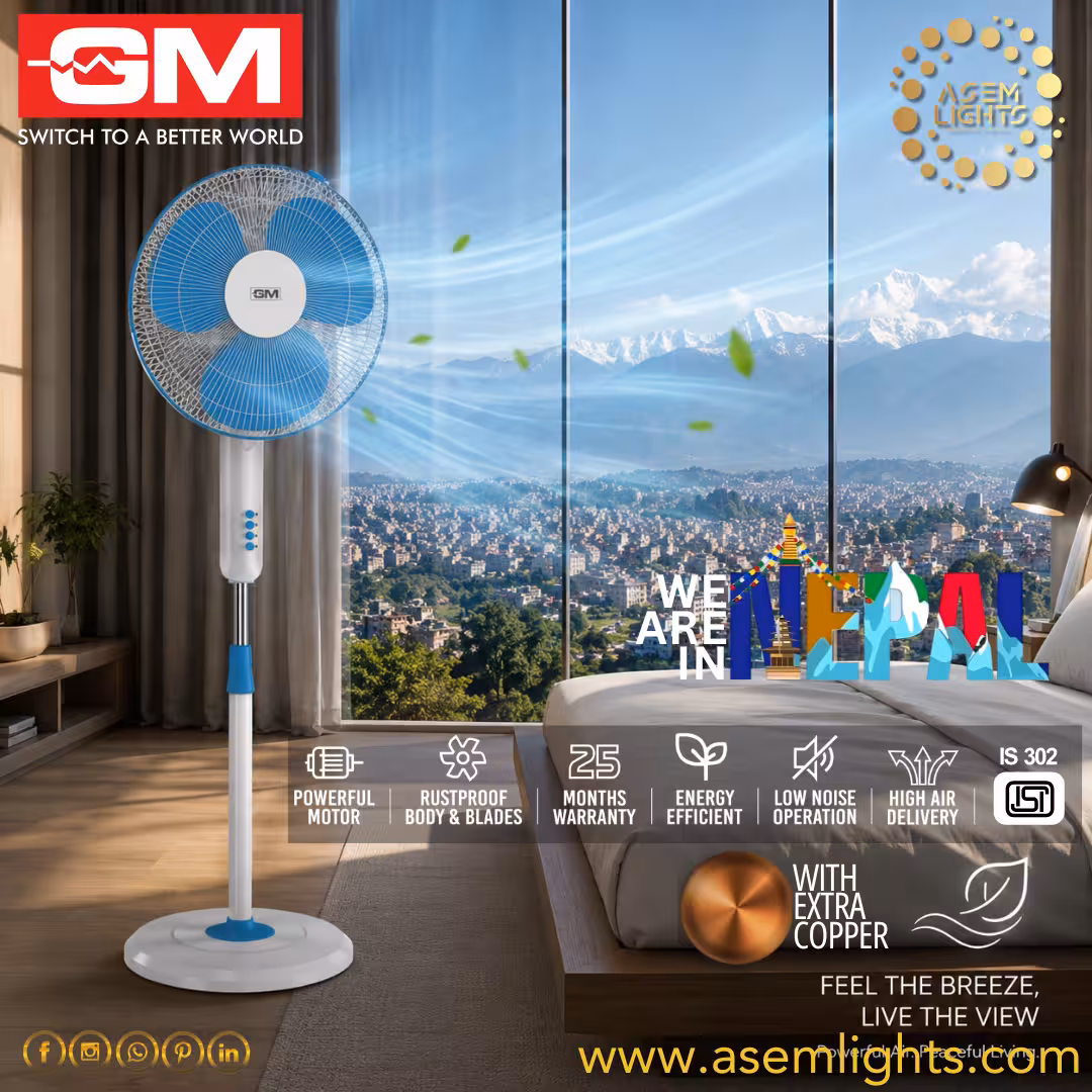 bloom stand (2) gm stand fan in nepal