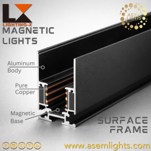 Magnetic Lights Track Channel In Nepal Surface frame