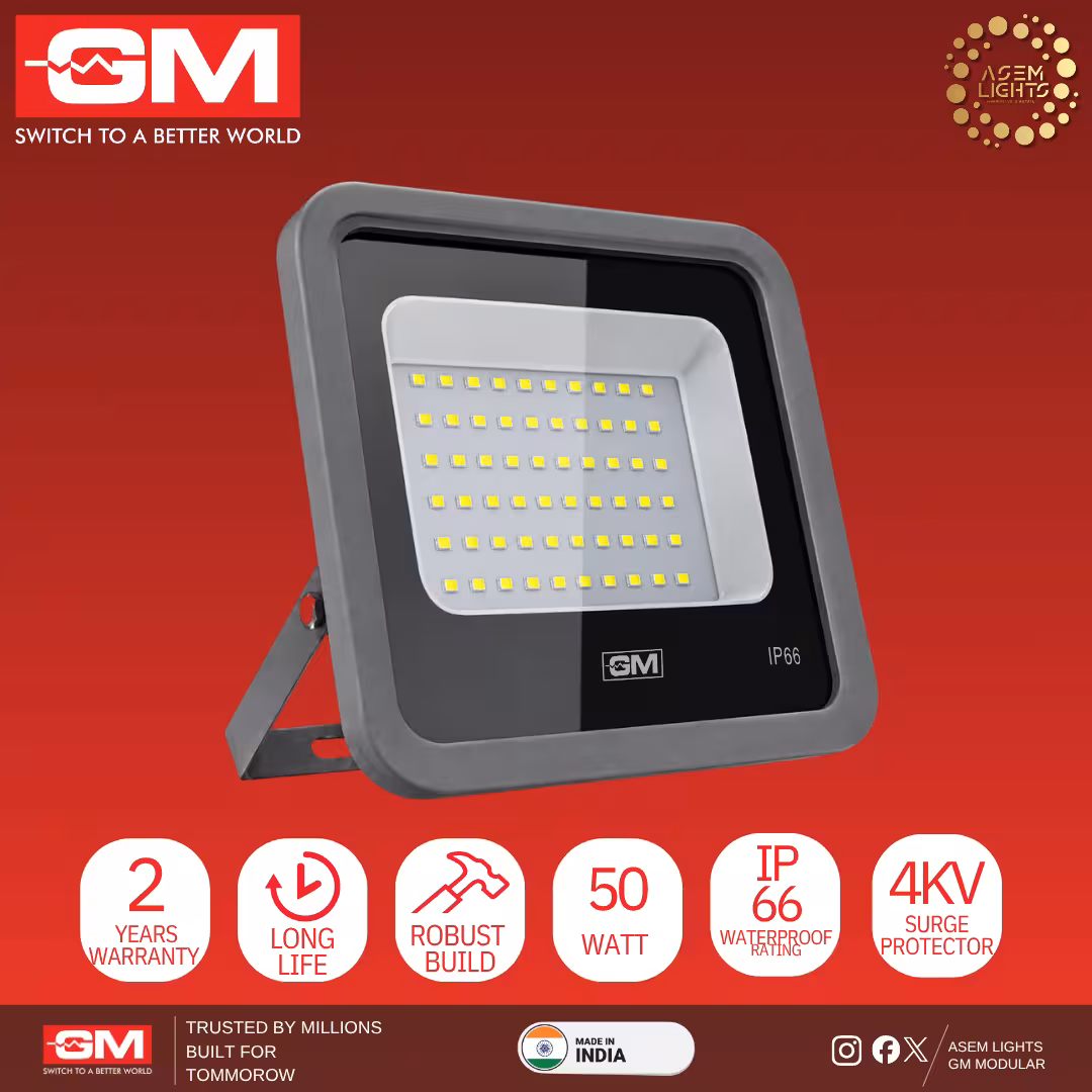 gm wave 50w led flood light in nepal